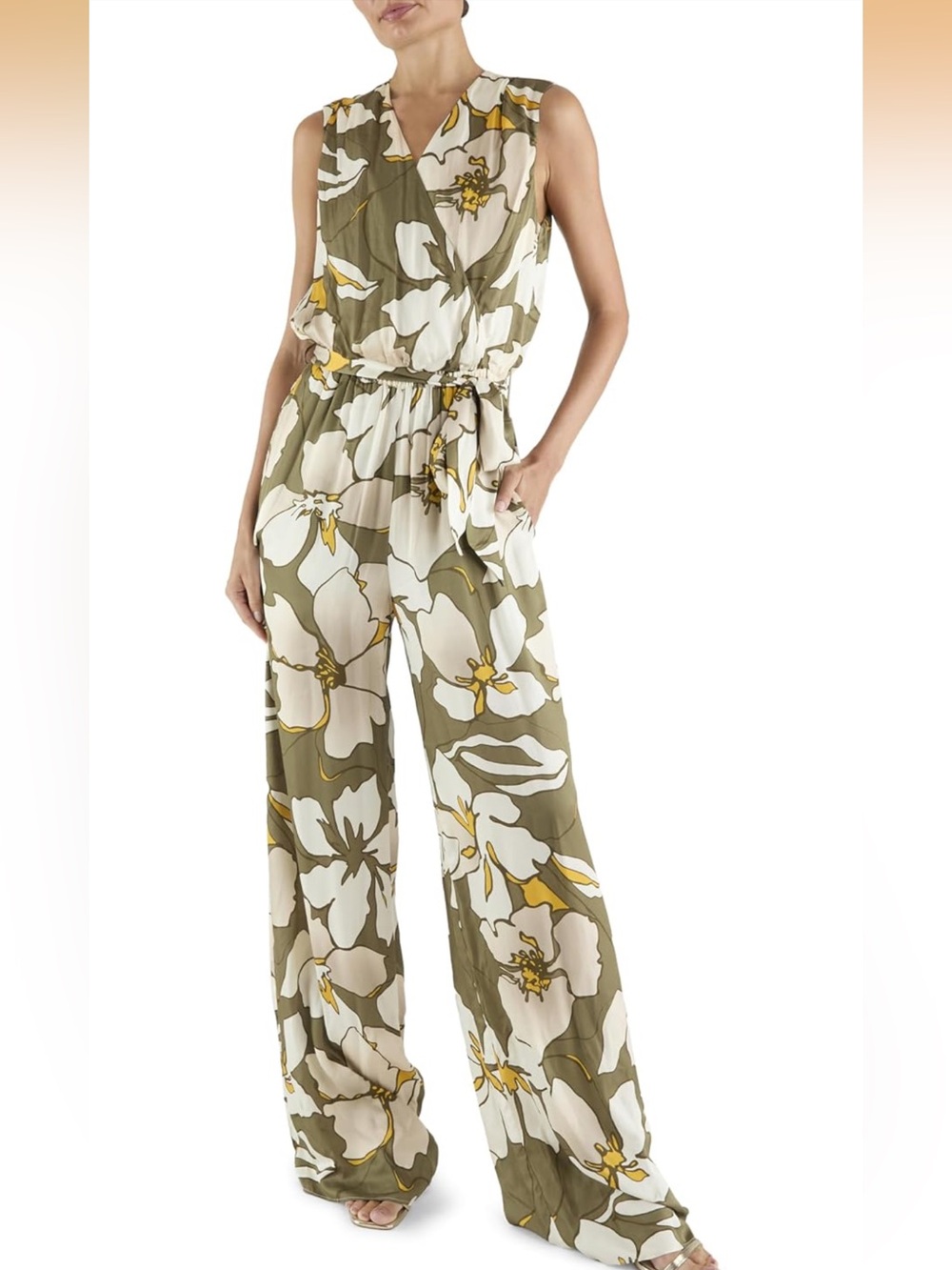 Ramy Brook Women's Hollie Jumpsuit - Safari Floral, XS 2895/C-26:v